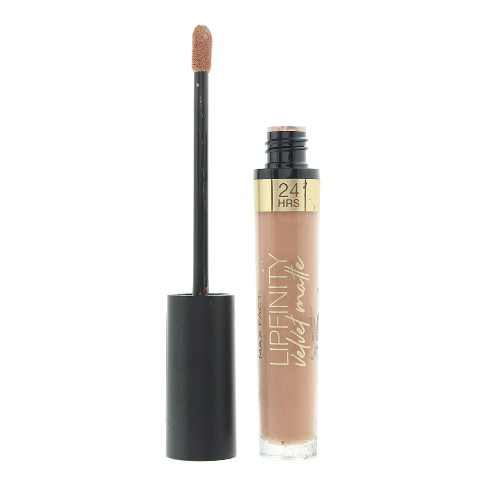 Max Factor Lipfinity Velvet Matte 040 Luxe Nude Liquid Lipstick 3.5ml