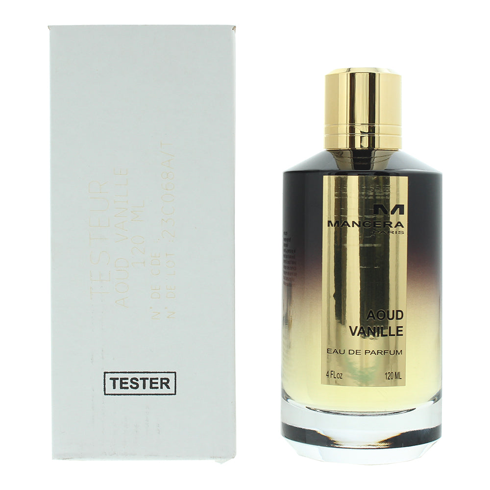 Mancera Paris Aoud Vanille Tester Eau de Parfum 120ml