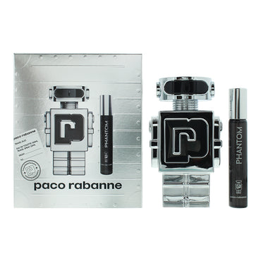 Paco Rabanne Phantom 2 Piece Gift Set: Eau de Toilette 100ml - Eau de Toilette 20ml
