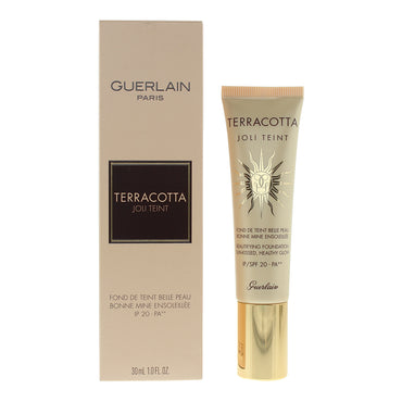 Guerlain Terracotta Joli Teint Spf 20 Ebony Foundation 30ml