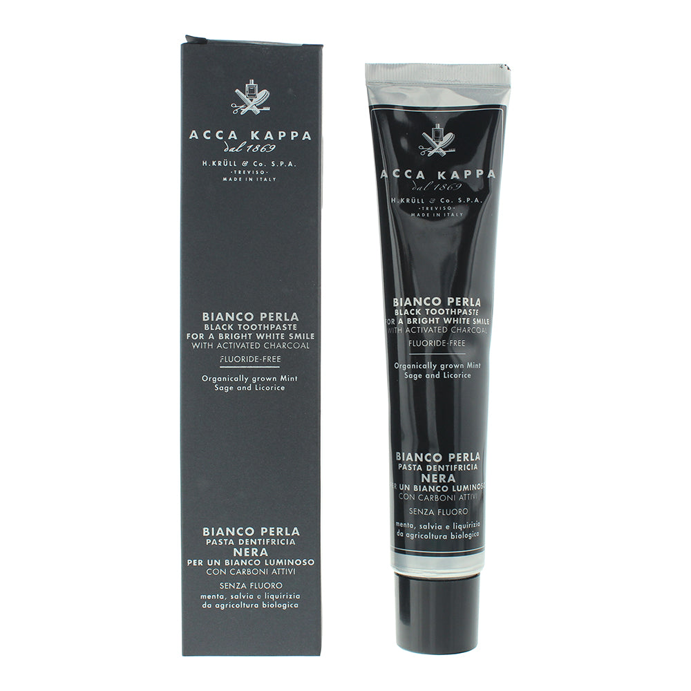 Acca Kappa Black Active Charcoal Toothpaste 100ml