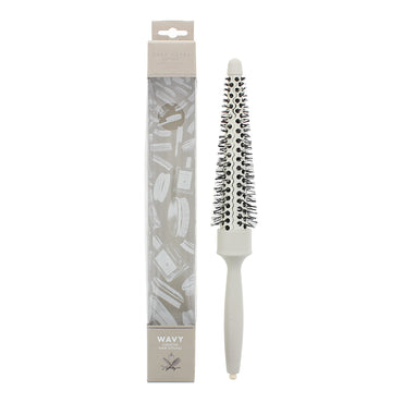 Acca Kappa Wavy Cone-Shaped Gray Hair Brush