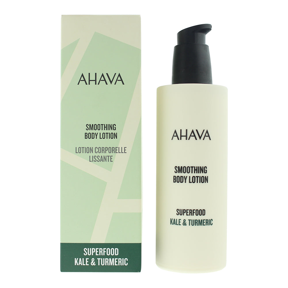 Ahava Superfood Kale & Turmeric Smoothing Body Lotion 250ml