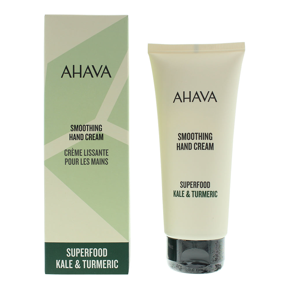 Ahava Superfood Kale  Turmeric Smoothing Hand Cream 100ml