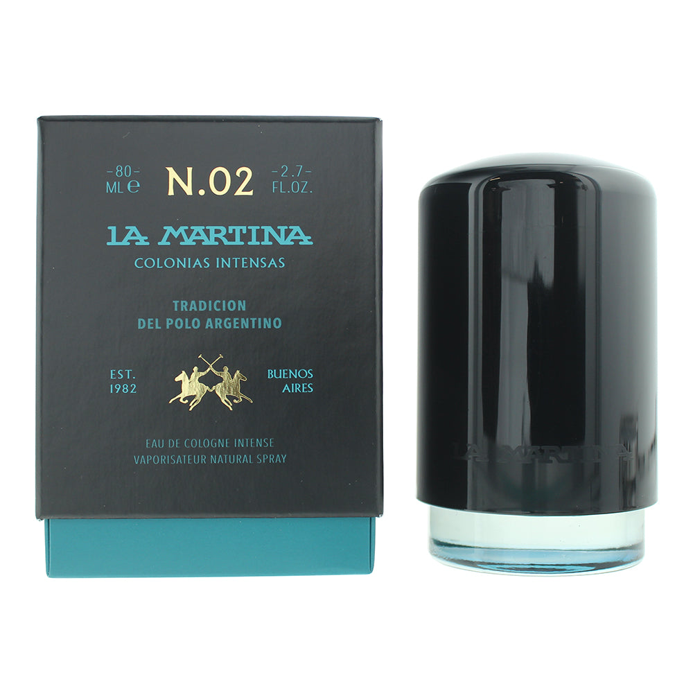 La Martina Blue Gardenia Intense Eau de Cologne 80ml