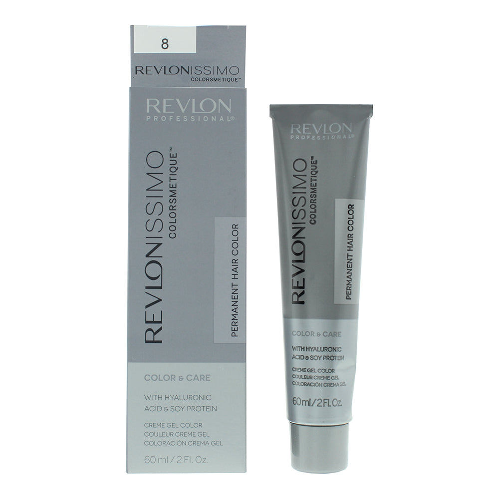 Revlon Revlonissimo Colorsmetique 8 Light Blonde Hair Colour 60ml