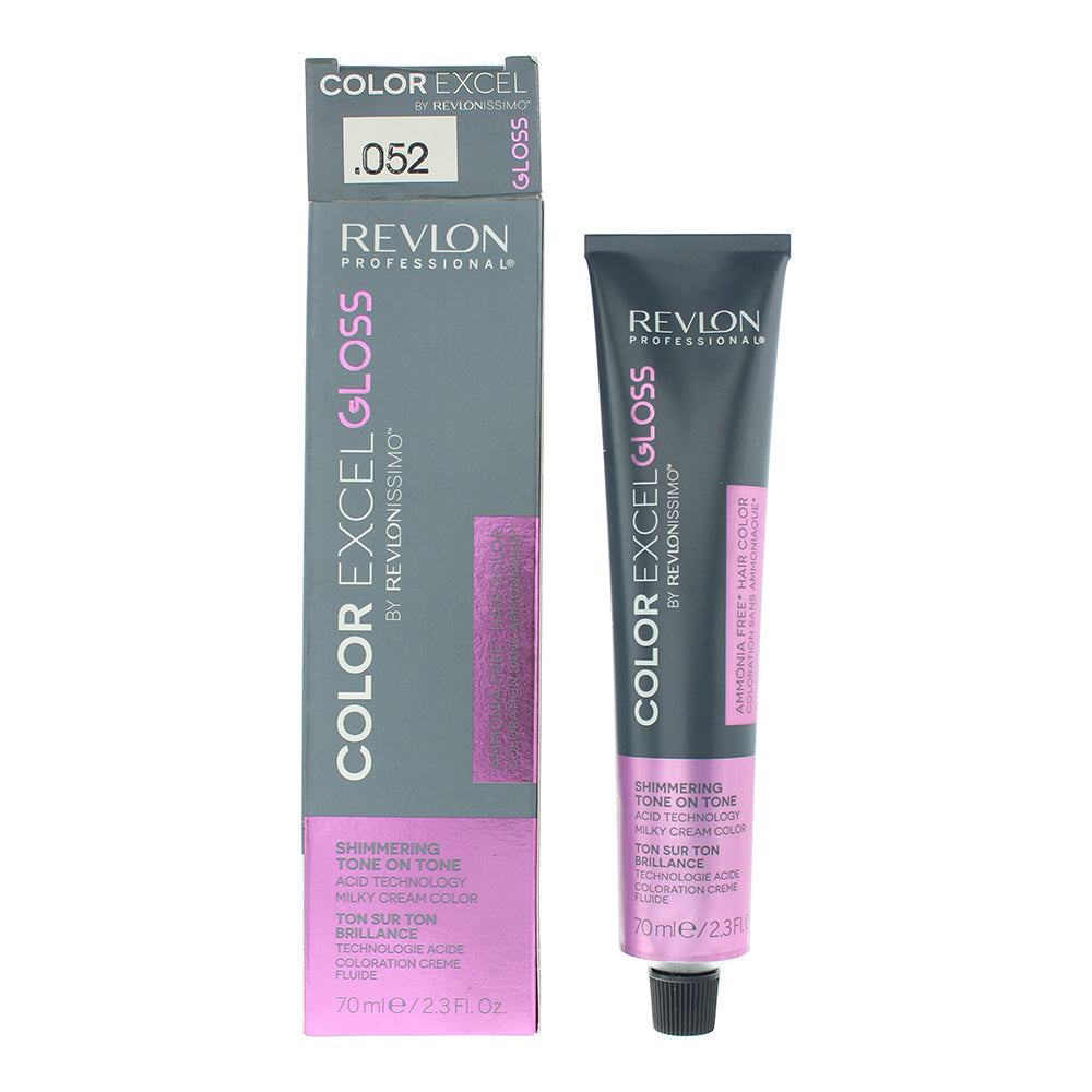 Revlon Revlonissimo Colorsmetique Color Excel Gloss .052 Raspberry Pink Hair Colour 70ml