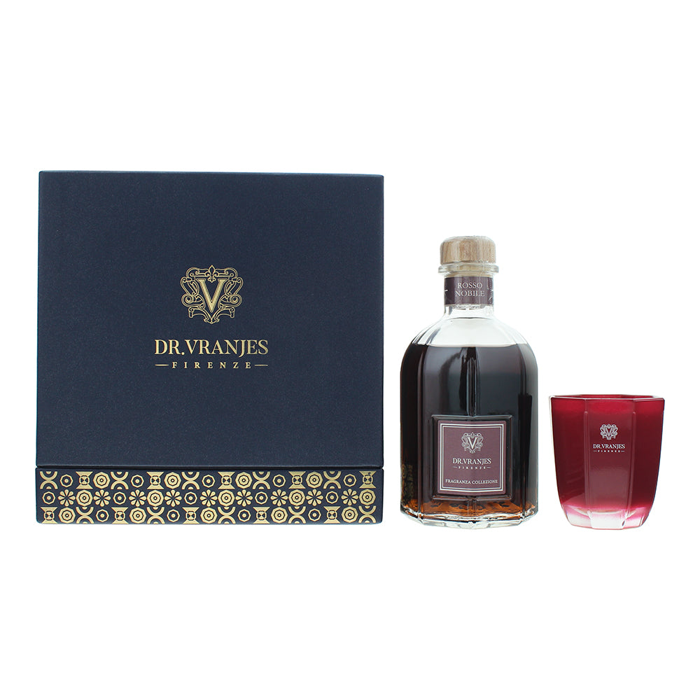 Dr. Vranjes Firenze Rosso Nobile 2 Piece Gift Set: Diffuser 250ml - Candle 80g