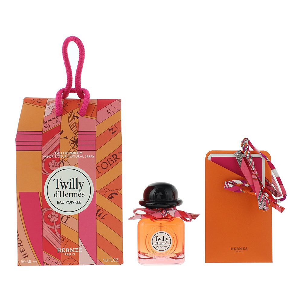 Hermès Twilly D'hermès Eau Poivree 2 Piece Gift Set: Eau de Parfum 50ml -  Tie Knotting Card