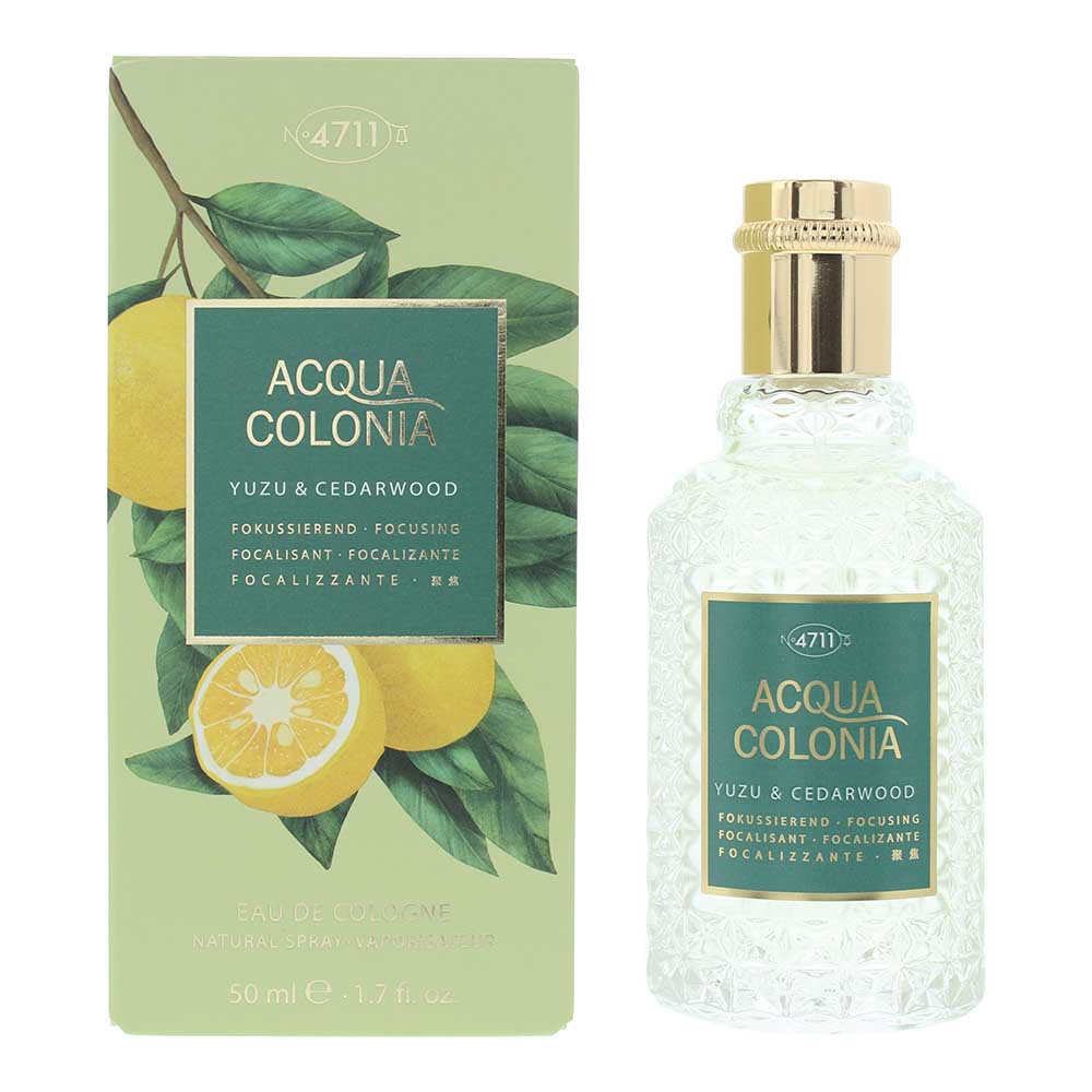 4711 Acqua Colonia Yuzu  Cedarwood Eau de Cologne 50ml