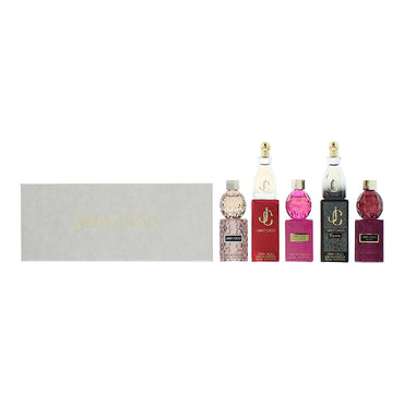 Jimmy Choo Mini 5 Piece Gift Set: Eau de Parfum 5 x 4.5ml