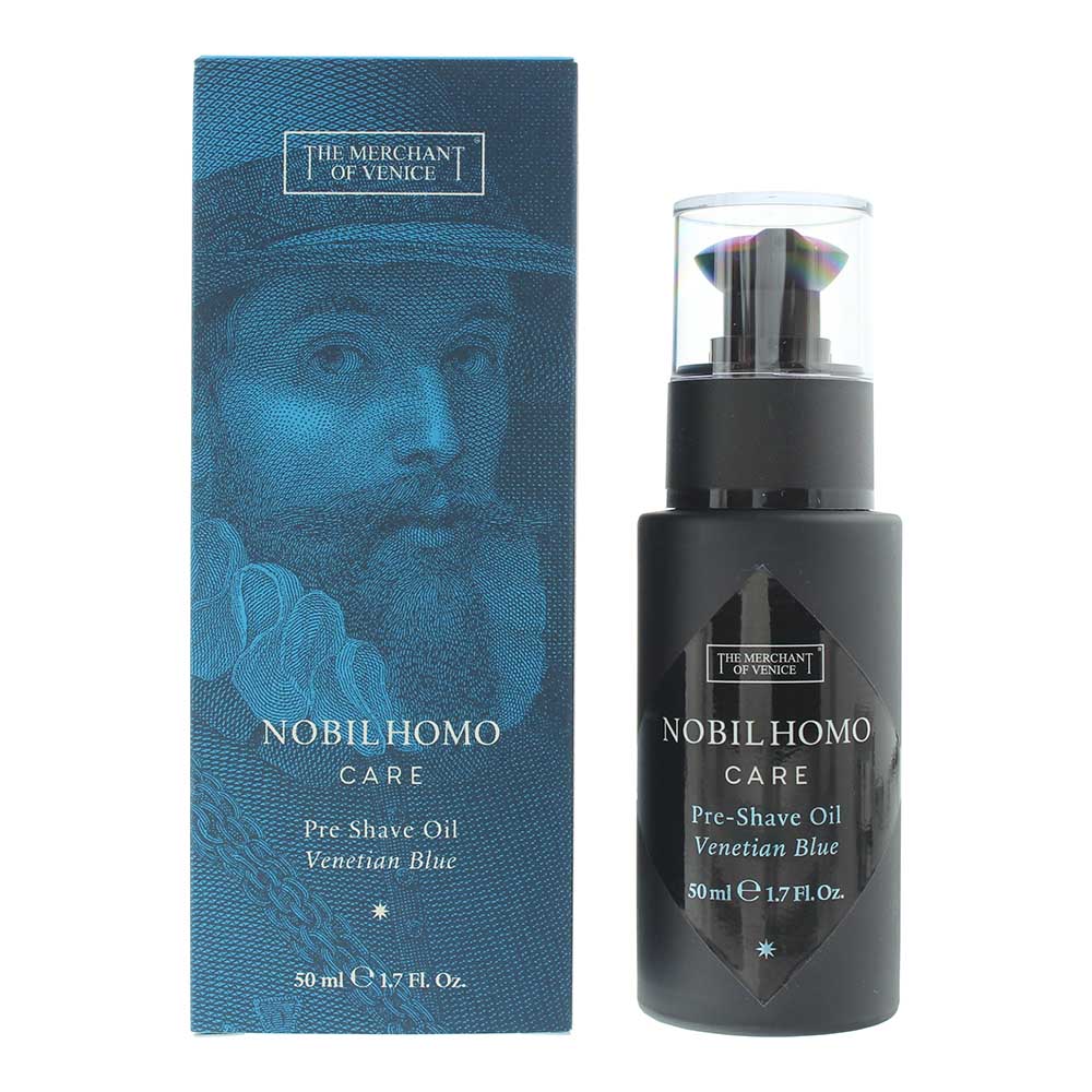 The Merchant Of Venice Nobil Homo Care Venetian Blue Pre-Shave Oil 50ml