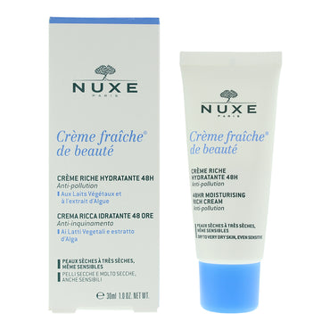 Nuxe Crème Fraîche De Beauté Rich Moisturizing 48H Cream 30ml