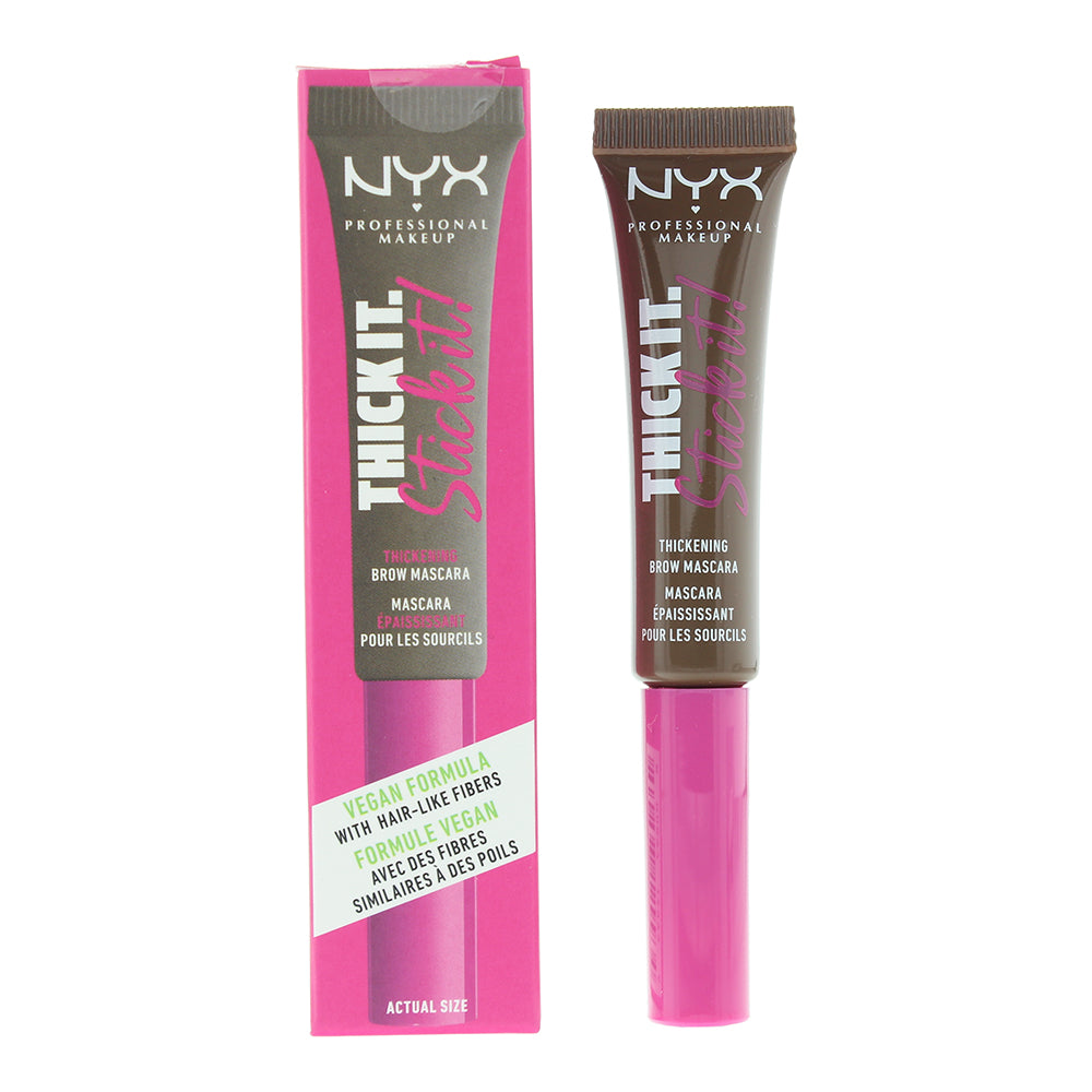 NYX Thick It. Stick It! Brunette Brow Mascara 7ml