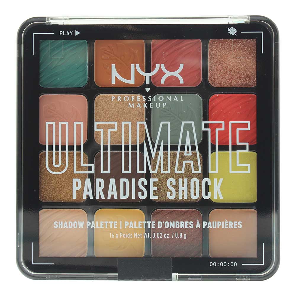 NYX Ultimate Paradise Shock Eye Shadow Palette 0.8g