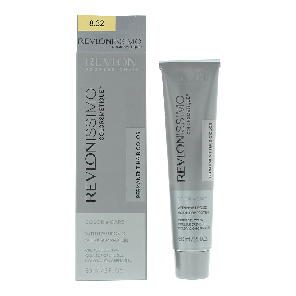 Revlon Revlonissimo Colorsmetique 8.32 Light Golden Pearl Blonde Hair Colour 60ml