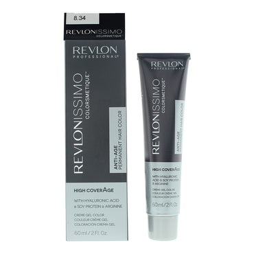 Revlon Revlonissimo Colorsmetique 8.34 Light Hazel Blonde Hair Colour 60ml