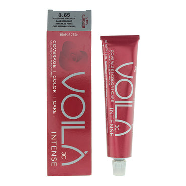 Intercosmo Voilà 3C Intense 3.65 Dark Beaujolais Hair Colour 60ml