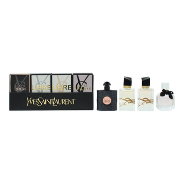 Yves Saint Laurent Mini 4 Piece Gift Set: Eau de Parfum 3 x 7.5ml - Eau de Toilette 7.5ml