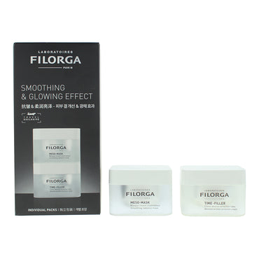 Filorga Smoothing  Glowing Effect Travel 2 Piece Gift Set: Cream 50ml - Face Mask 50ml