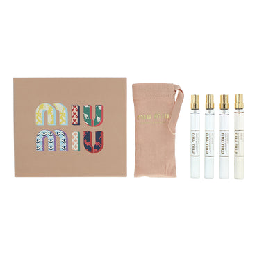 Miu Miu Les Eaux À La Mode 4 Piece Gift Set: Eau de Toilette 4 x 10ml