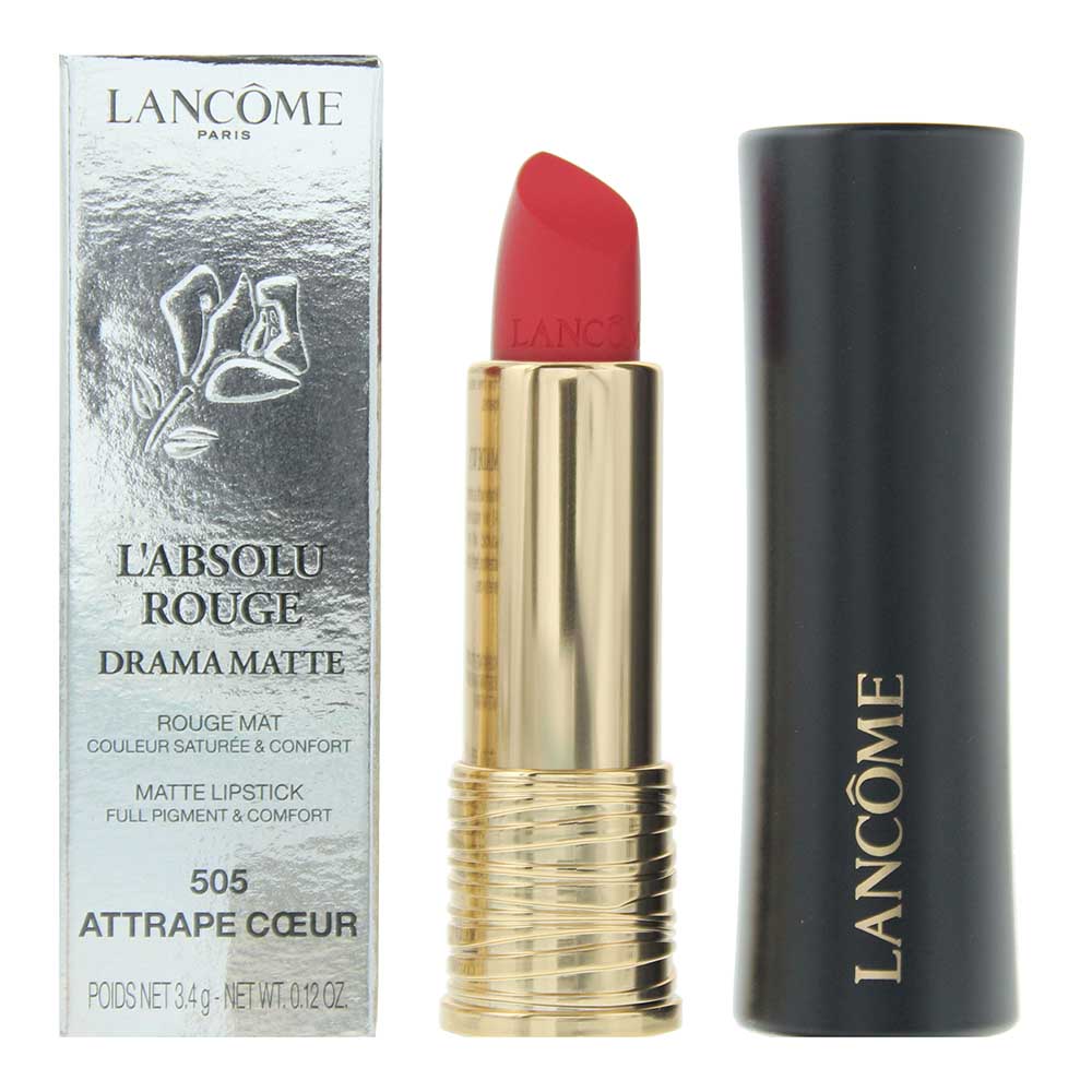 Lancôme L'absolu Rouge Drama Matte 505 Attrape Coeur Lipstick 3.4g