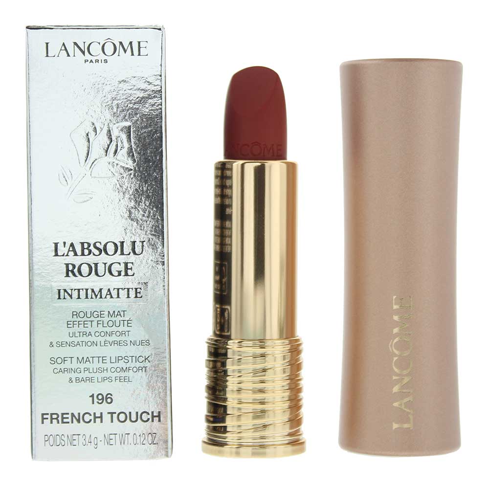 Lancôme L'absolu Rouge Intimatte 196 French Touch Lipstick 3.4g