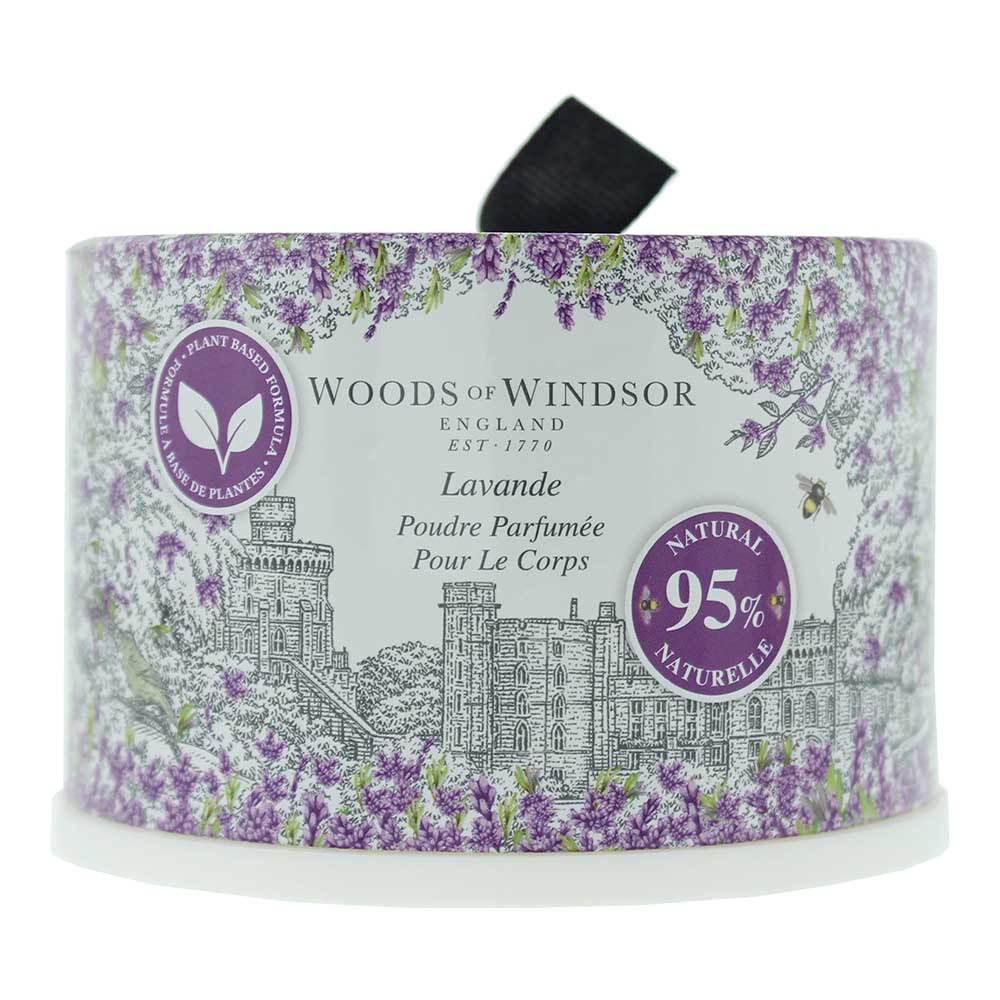 Woods Of Windsor English Lavender Perfumed Talcum Powder 100g