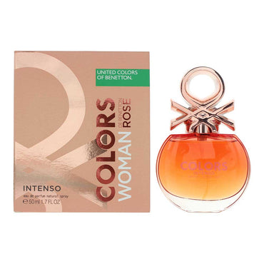 Benetton Colours De Benetton Woman Rose Intenso Eau De Parfum 50ml
