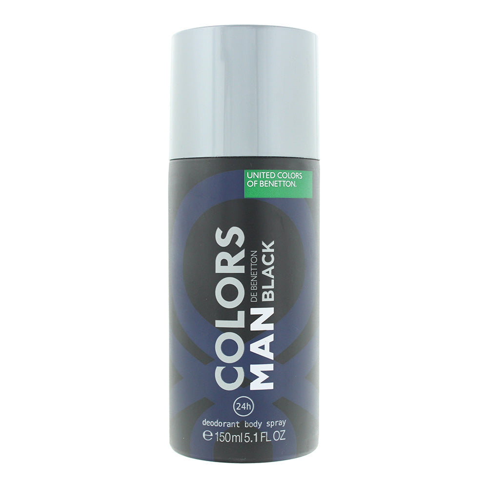 Benetton Colours De Benetton Man Black Deodorant Spray 150ml