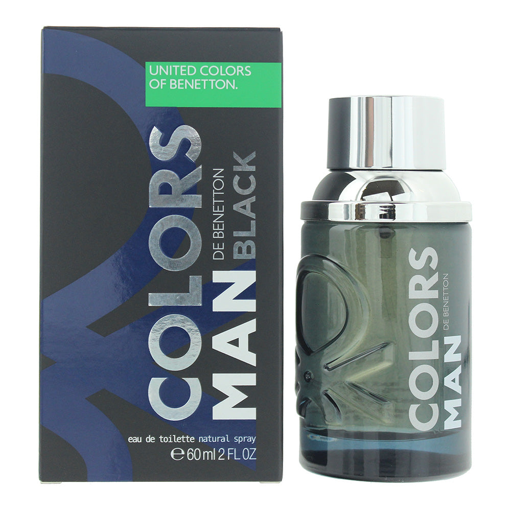 Benetton Colours De Benetton Man Black Eau De Toilette 60ml
