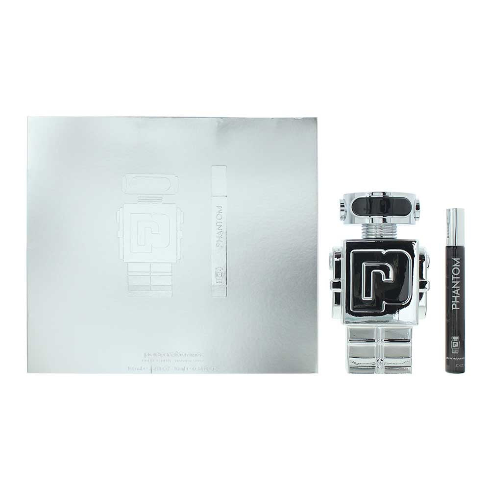 Paco Rabanne Phantom 2 Piece Gift Set: Eau de Toilette 100ml - Eau de Toilette 10ml