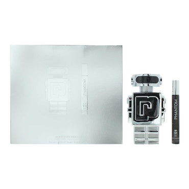 Paco Rabanne Phantom 2 Piece Gift Set: Eau de Toilette 100ml - Eau de Toilette 10ml