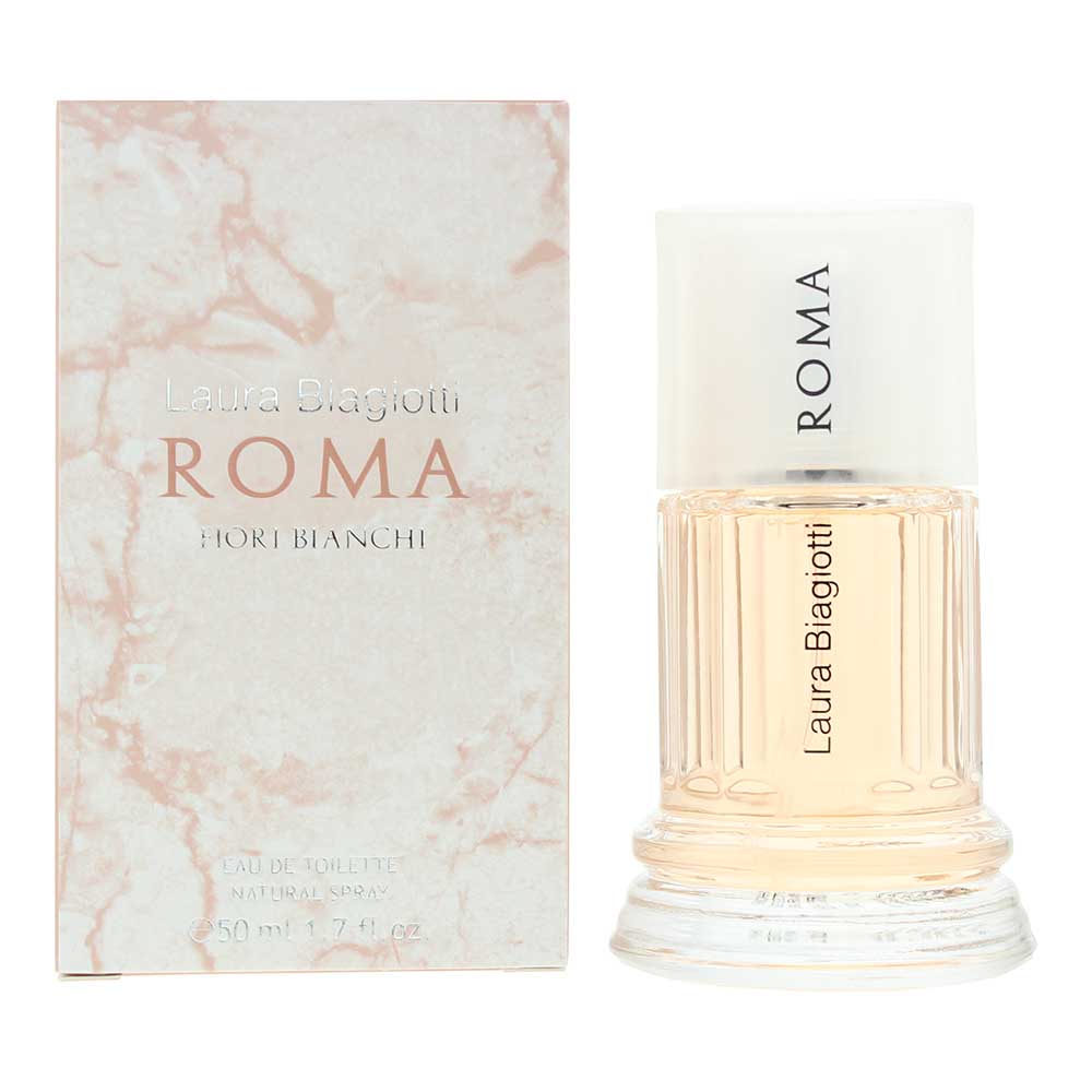 Laura Biagiotti Roma Fiori Bianchi Eau De Toilette 50ml