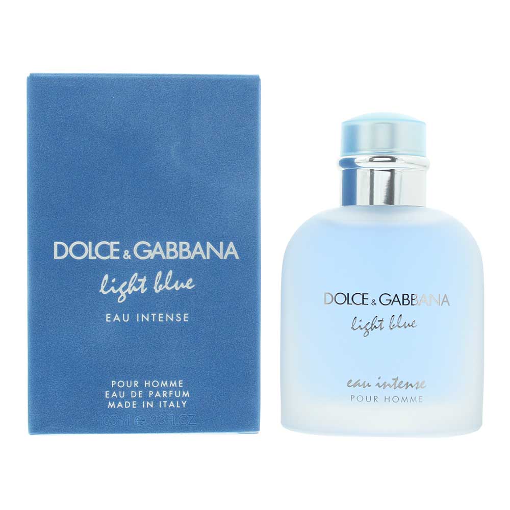 Dolce  Gabbana Light Blue Eau Intense Pour Homme Eau de Parfum 100ml