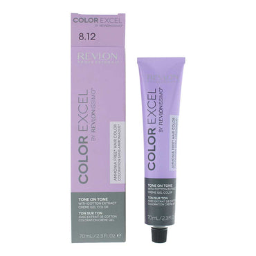 Revlon Color Excel By Revlonissimo 8.12 Light Ash Iridescent Blonde Hair Colour 70ml