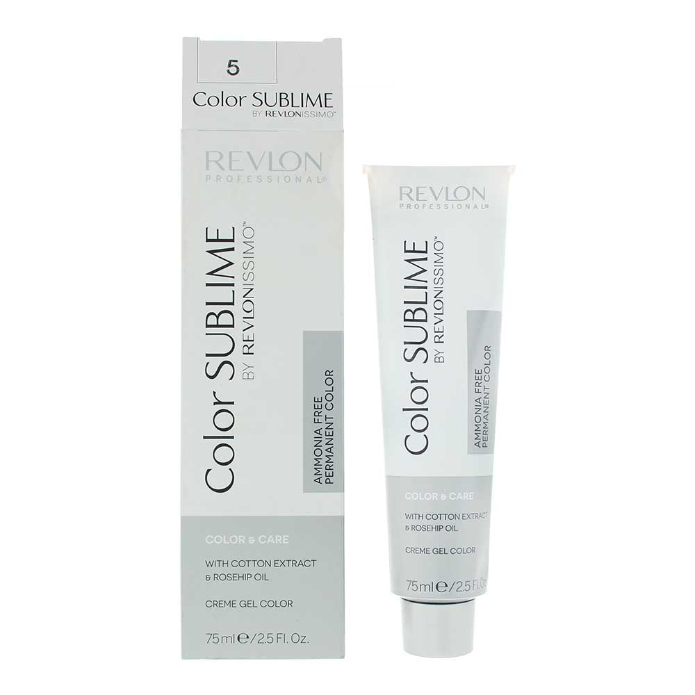 Revlon Color Sublime By Revlonissimo 5 Light Brown Hair Colour 75ml