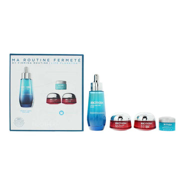 Biotherm Life Plankton 4 Piece Gift Set: Day Cream 15ml - Night  Cream 15ml - Elixir 50ml - Eye Cream 5ml