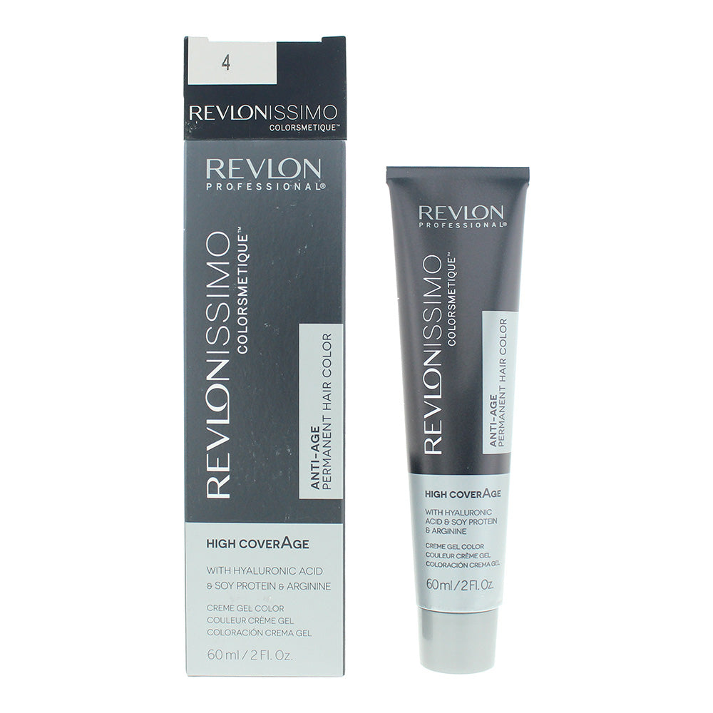Revlon Revlonissimo Colorsmetique 4 Medium Brown Hair Colour 60ml