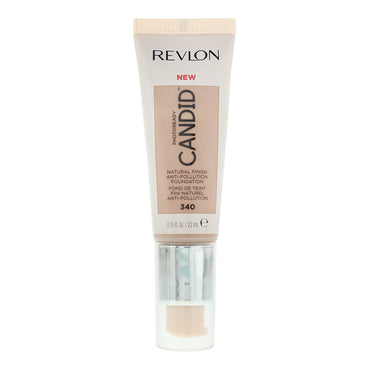 Revlon Photoready Candid Natural Finish Anti-Pollution 340 True Beige Foundation 22ml