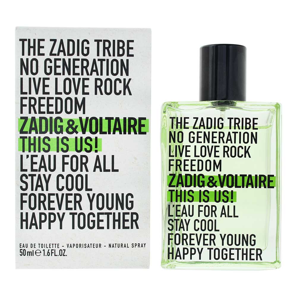Zadig  Voltaire This Is Us! Eau de Toilette 50ml