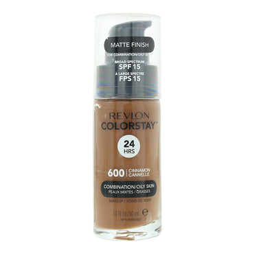 Revlon Colorstay Longwear Normal/Dry Skin 600 Cinnamon Liquid Foundation 30ml