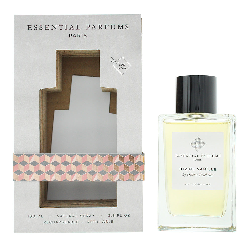 Essential Parfums Divine Vanille Refillable Eau de Parfum 100ml