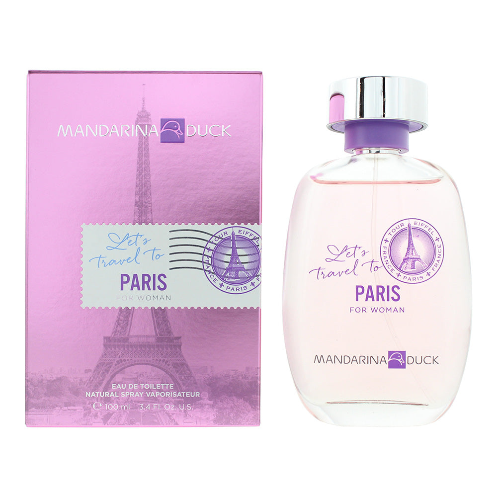 Mandarina Duck Let's Travel To Paris For Woman Eau de Toilette 100ml