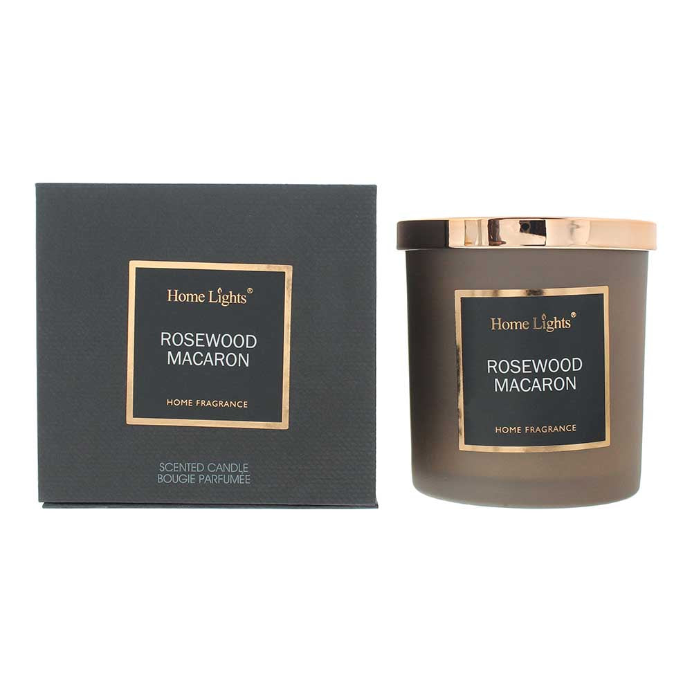 Home Lights Rosewood  Macaron Candle 215g
