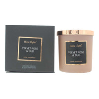 Home Lights Velvet Rose  Oud Candle 215g