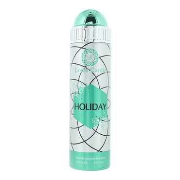 Louis Cardin Holiday Perfumed Deodorant Body Spray 200ml