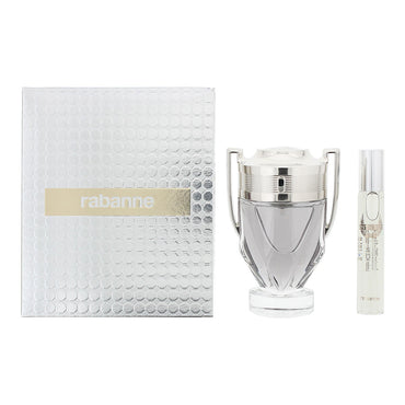 Paco Rabanne Invictus 2 Piece Gift Set: Eau de Toilette 100ml - Eau de Toilette 20ml
