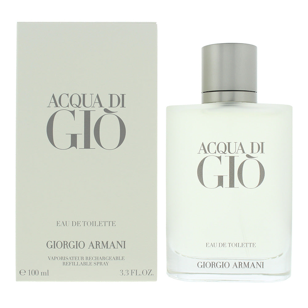 Giorgio Armani Acqua Di Giò Reffilable Eau de Toilette 100ml