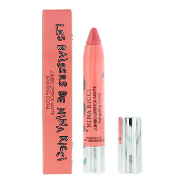 Nina Ricci Jumbo Matte Tempting Coral Lipstick 2.5g